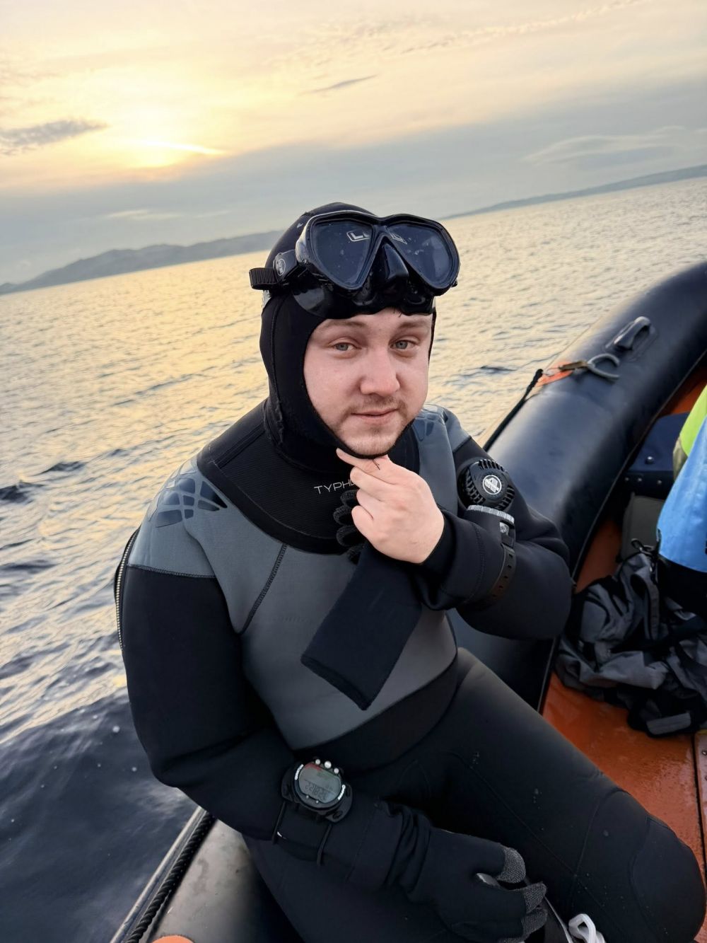 Excited Chris