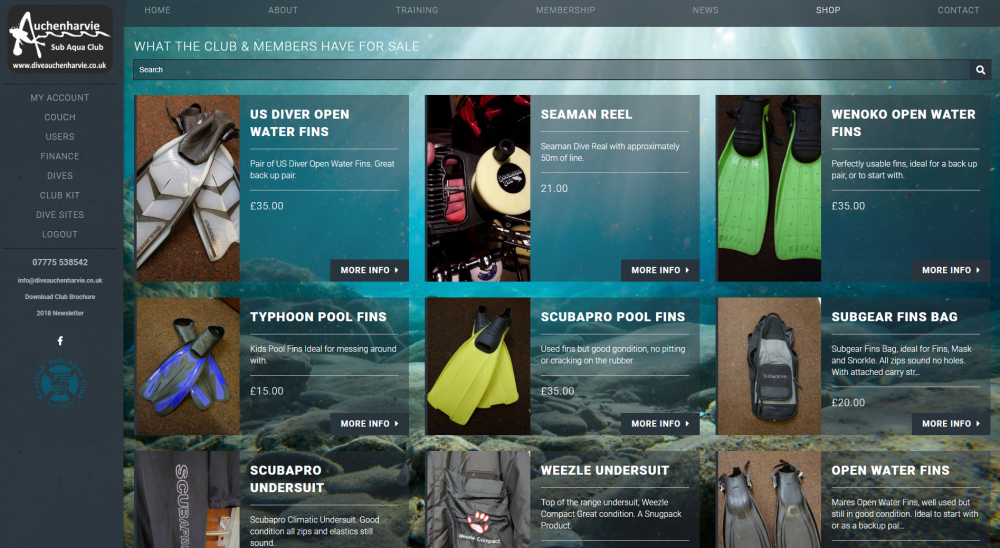 Shop Screen Shot
